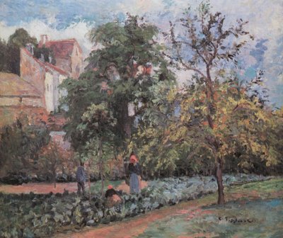 The Orchard at Maubuisson, Pontoise by Camille Jacob Pissarro